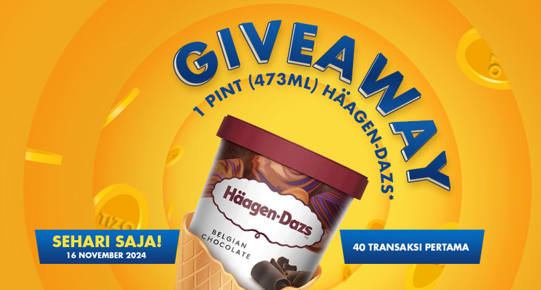 Giveaway Haagen-Dazs