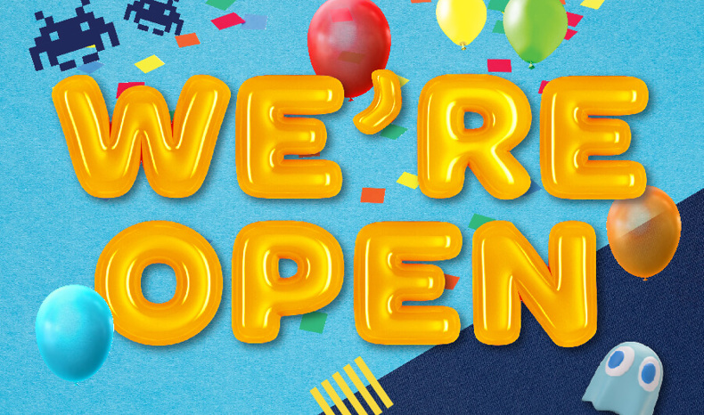 Blog Press Play We're Open