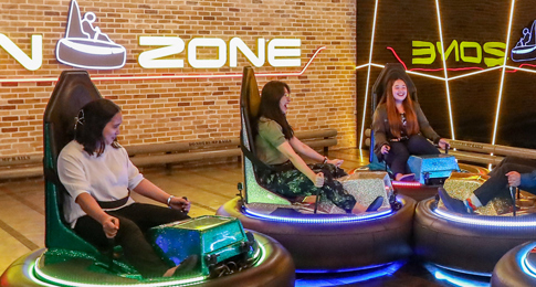 Timezone Indoor Bumper Cars - Kid-Friendly Family Fun