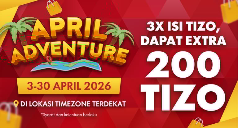 Reload 3x Get 200 Tizo