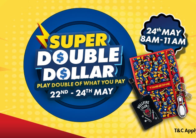 SUPER DOUBLE DOLLAR DEAL