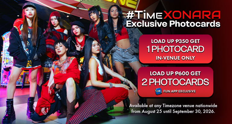 Timezone x XONARA Photocards