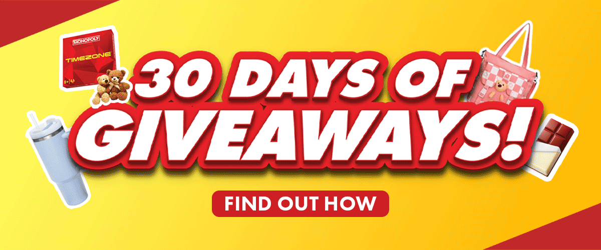 30 Days of Giveaways