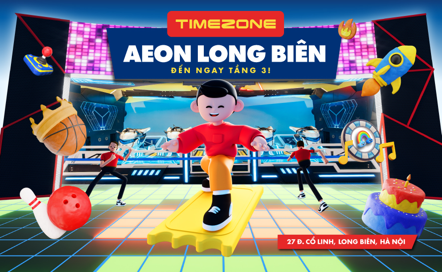 Opening Timezone AEON Mall Long Bien