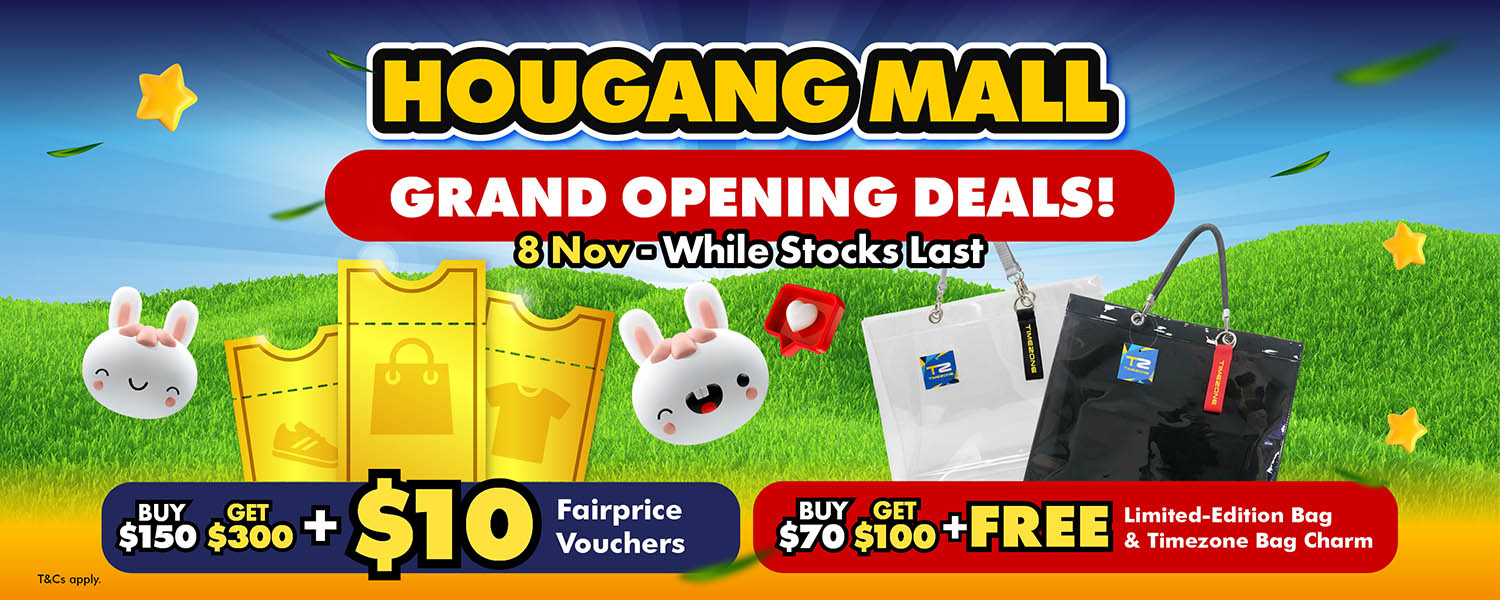 New Venue Unveils: Timezone Hougang Mall!