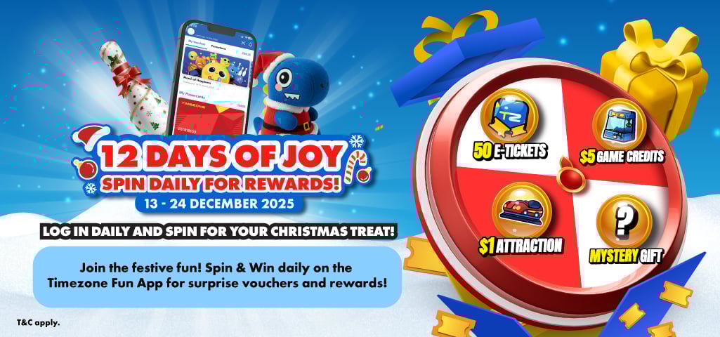 12 Days of Joy - Spin for Rewards!