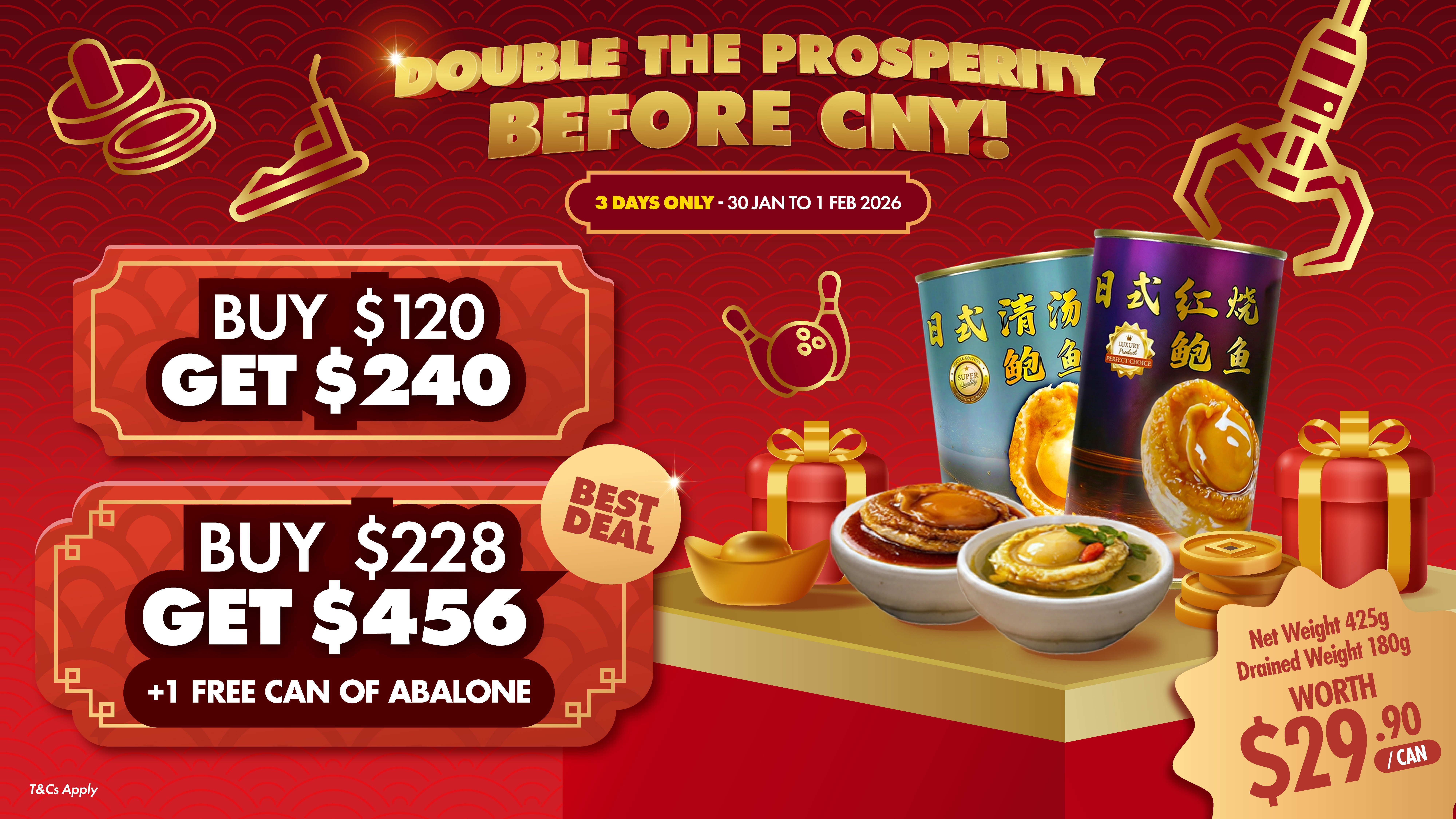🎊 Double The Prosperity Before CNY! 🎊