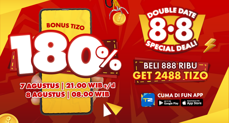 8.8 Flash Sale