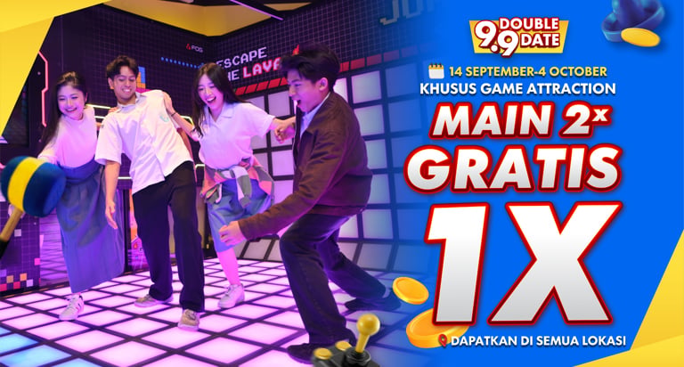 2x Main Gratis 1x