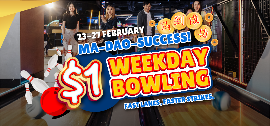 🎳 $1 Weekday Bowling!