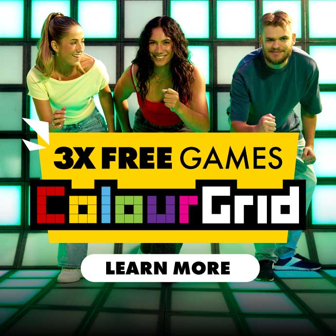 3x Free Games of ColourGrid - Gold & Plat