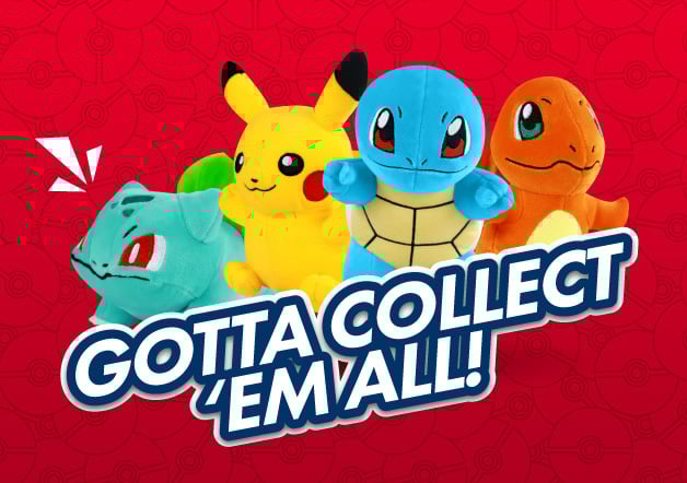 Score a Pokémon plush!