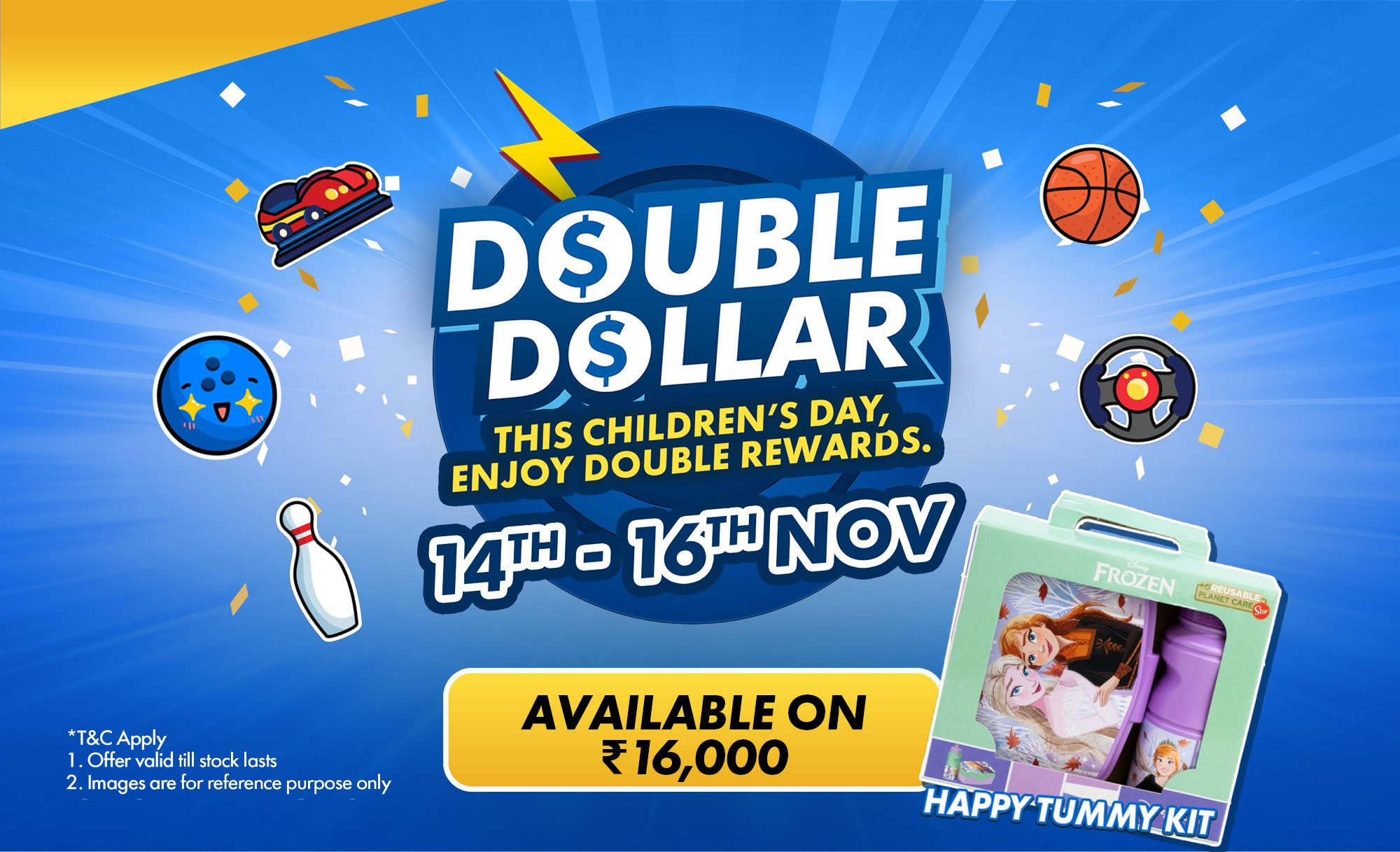 Double Dollar this Children's Day