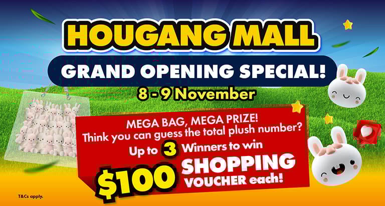 Welcome to Hougang Mall!