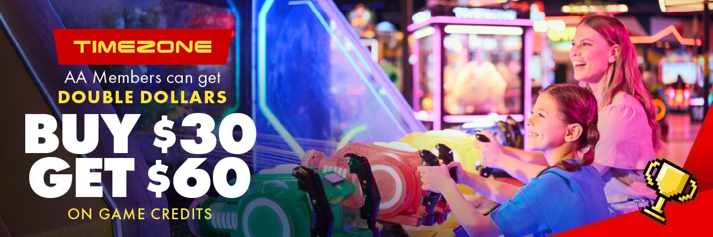 AA member exclusive Double Dollars