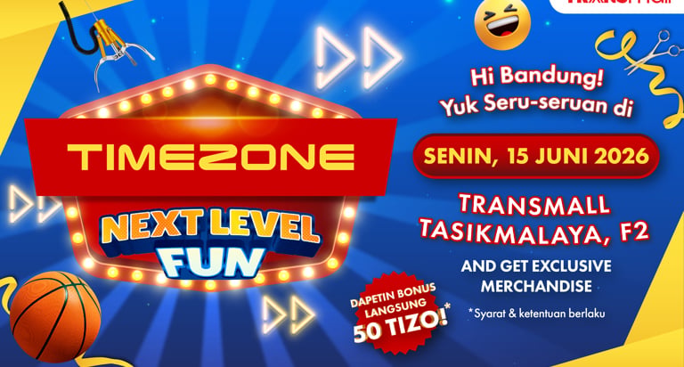 Wahana Bermain di Jawa Barat : Timezone Transmall Tasikmalaya