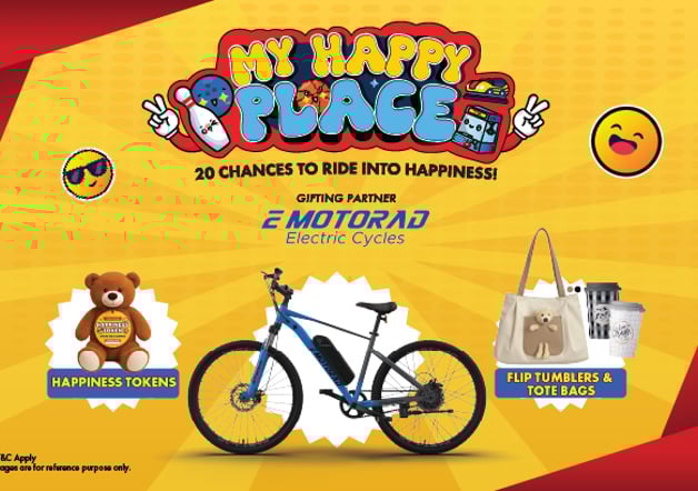 March into Happiness at your happy place