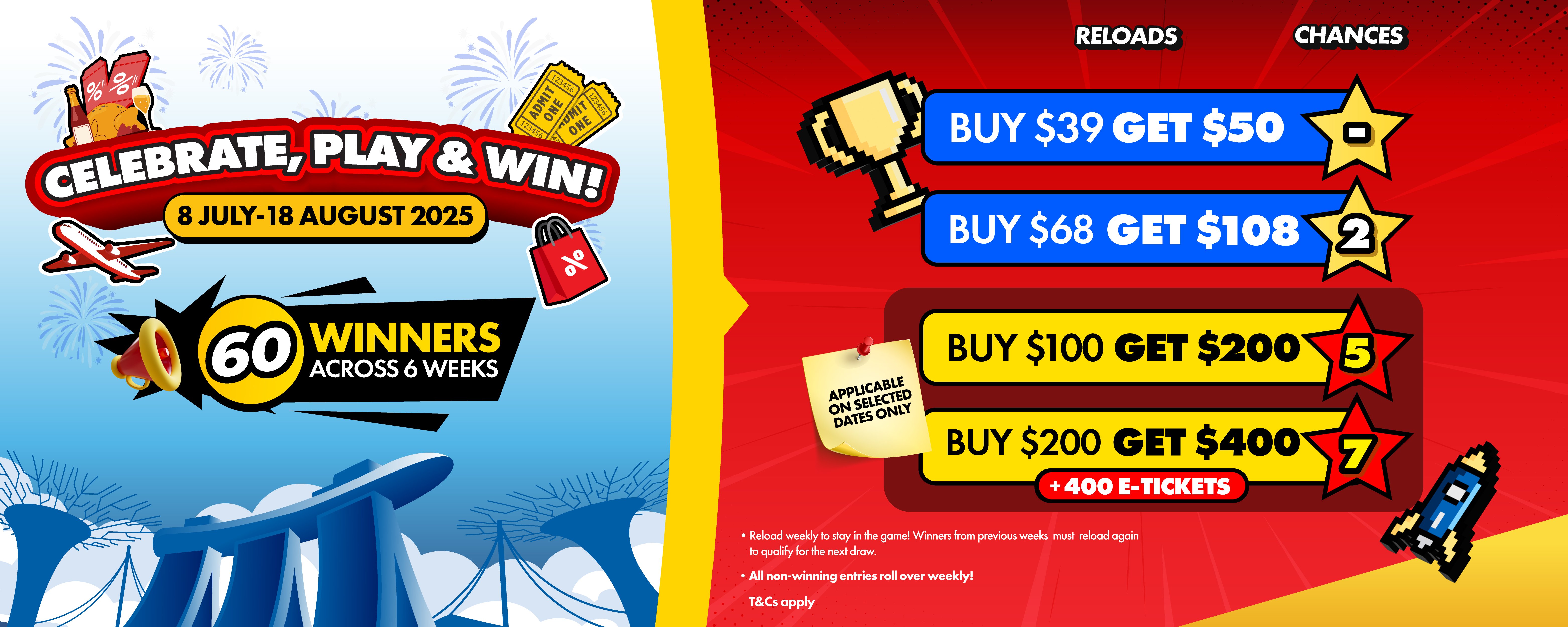 Celebrate, Play and Win!