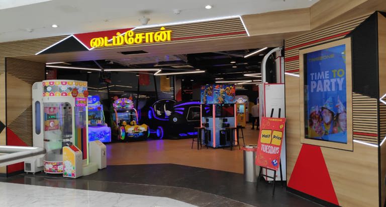 Timezone Marina Mall Chennai: Arcade, VR Games & Bumper Cars